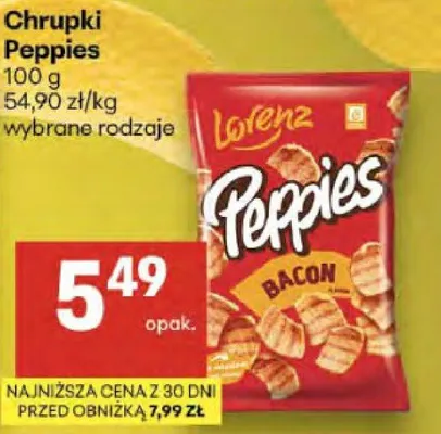 Chrupki bacon promocja w Delikatesy Centrum