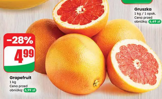 Grapefruit promocja w Dino