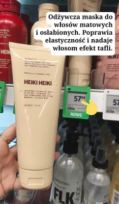 Maska do włosów Heiki Heiki Nutritive Mask promocja w Rossmann