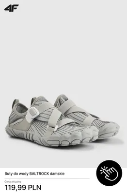 Buty do wody 4F BALTROCK damskie promocja w 4F