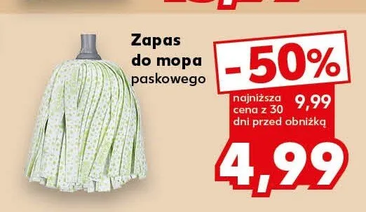 Zapas do mopa paskowego promocja w Kaufland