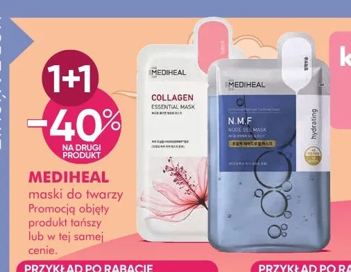 Maski do twarzy Mediheal promocja w Super-Pharm