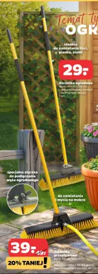 Szczotka przepływowa promocja w Netto