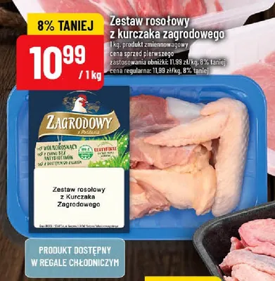 Zestaw rosołowy z kurczaka zagrodowego promocja w POLOmarket