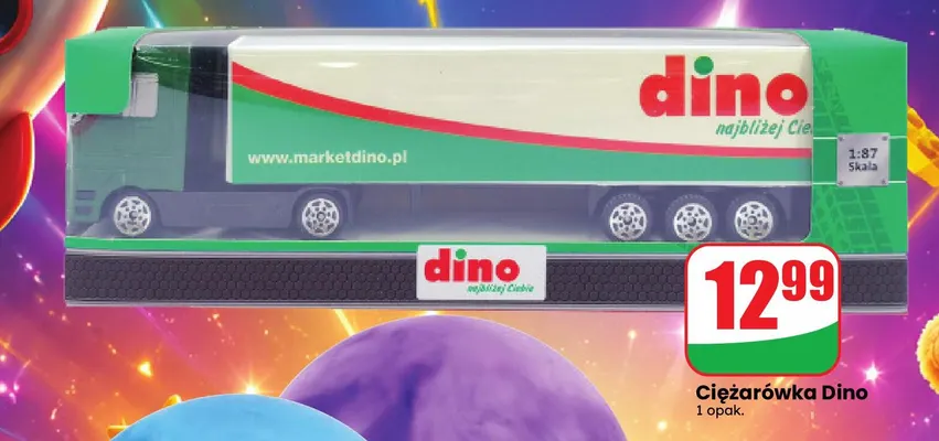 Ciężarówka Dino promocja w Dino