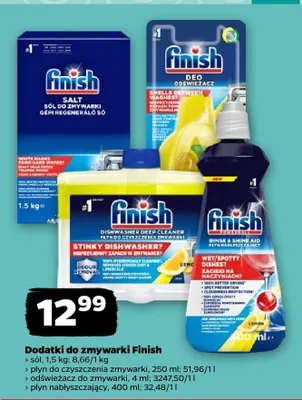 Płyn do czyszczenia zmywarki Finish promocja w Netto