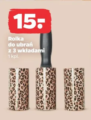 Rolka do ubrań z 3 wkładami promocja w Netto