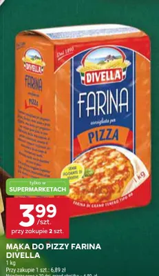 Mąka do pizzy Farina Divella promocja w Stokrotka