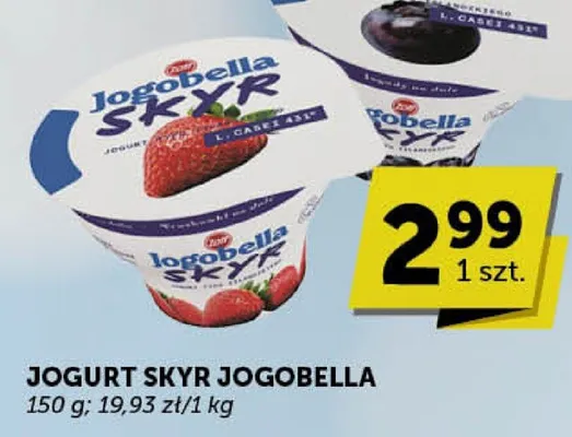 Jogurt Skyr Jogobella 150 g promocja w ABC