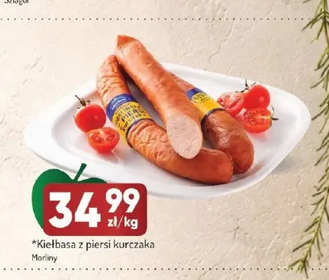 Kiełbasa z piersi kurczaka Morliny promocja w Avita
