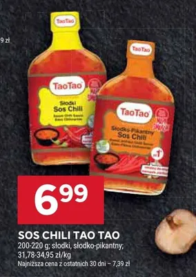 Sos chili Tao Tao promocja w Stokrotka