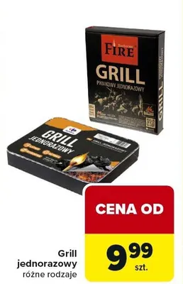 Grill jednorazowy różne rodzaje promocja w Carrefour