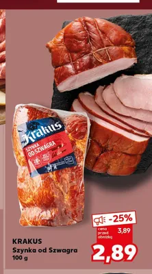 Szynka od Szwagra Krakus promocja w Kaufland