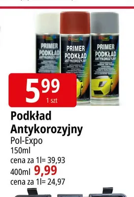 Podkład antykorozyjny Pol-Expo 150 ml promocja w Leclerc