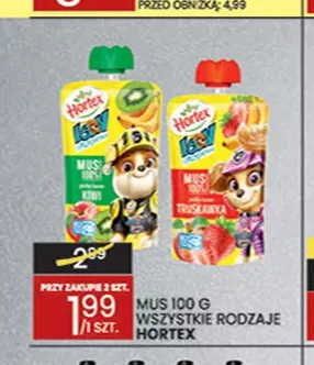 Mus Hortex promocja w Wafelek