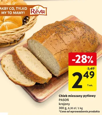 Chleb mieszany pytlowy krojony promocja w Intermarche
