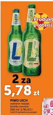 Piwo bezalkoholowe Lech Free promocja w Euro Sklep