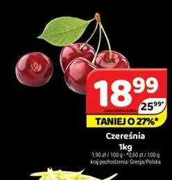 Czereśnia promocja w Delfin