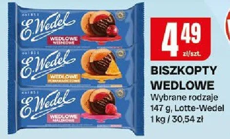 Biszkopaty Wedlowe promocja w Chorten