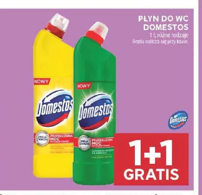 Płyn do wc Domestos promocja w Stokrotka