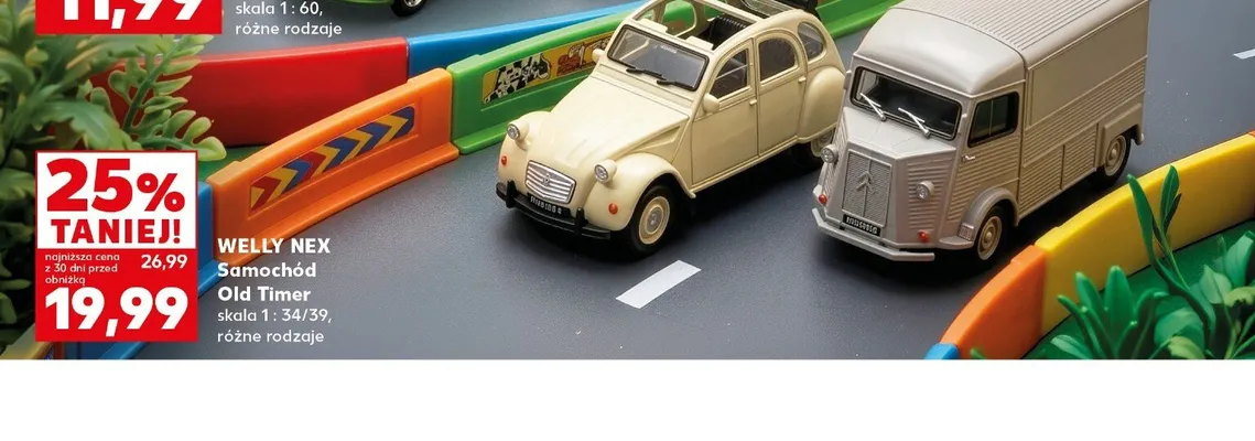 Samochód Old Timer WELLY NEX skala 1:34/39 promocja w Kaufland