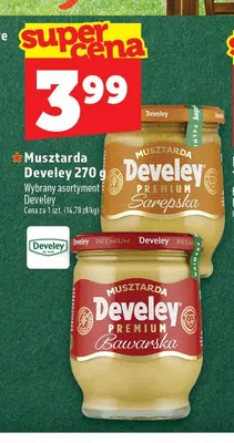 Musztarda Bawarska Develey promocja w TOPAZ