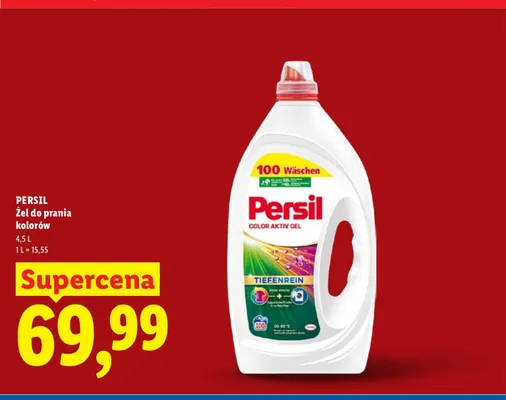 Żel do prania kolorów Persil promocja w Lidl