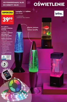 Taśma muzyczna LED RGB promocja w Biedronka