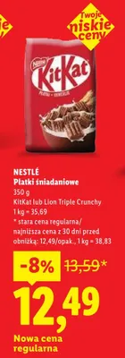 Płatki śniadaniowe NESTLÉ promocja w Lidl