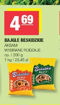 Bajgle Beskidzkie Aksam promocja w SPAR