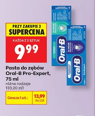 Pasta do zębów Oral-B Pro-Expert promocja w Biedronka