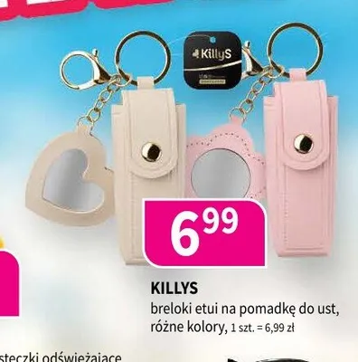 Brelok etui na pomadkę do ust KillyS promocja w Drogerie Polskie