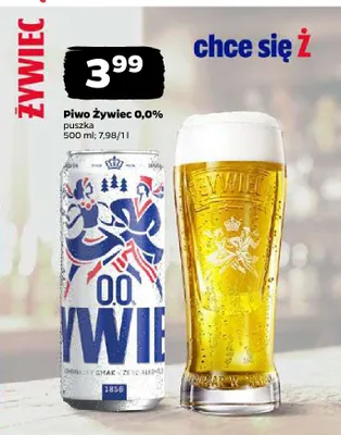 Piwo Żywiec 0,0% promocja w Netto