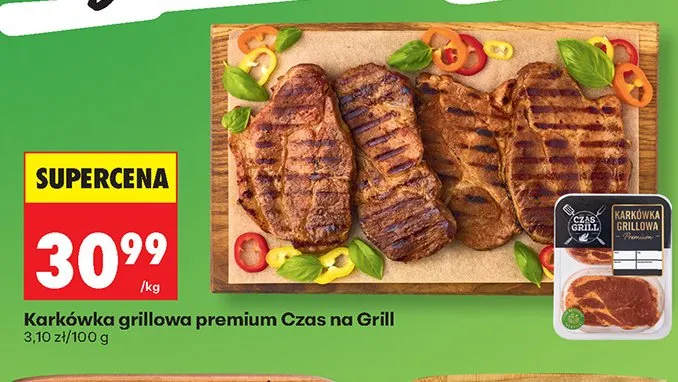 Karkówka grillowa premium Czas na Grill promocja w Biedronka