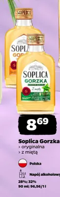 Likier Soplica Gorzka oryginalna promocja w Netto