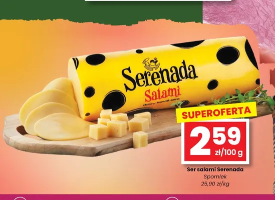 Ser salami Serenada promocja w emma MARKET