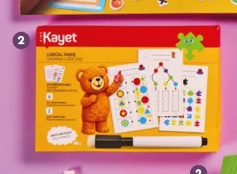 Zadania logiczne Logical Tasks Kayet promocja w Biedronka