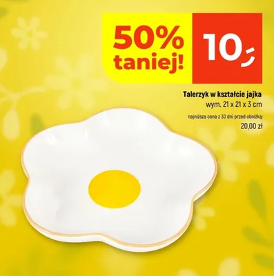 Talerzyk w kształcie jajka promocja w Dealz
