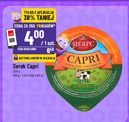 Serek Capri promocja w POLOmarket