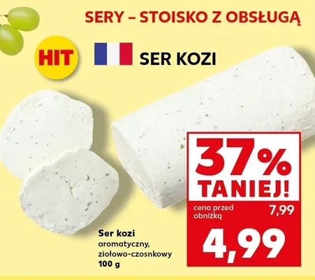 Ser kozi aromatyczny, ziołowo-czosnkowy promocja w Kaufland