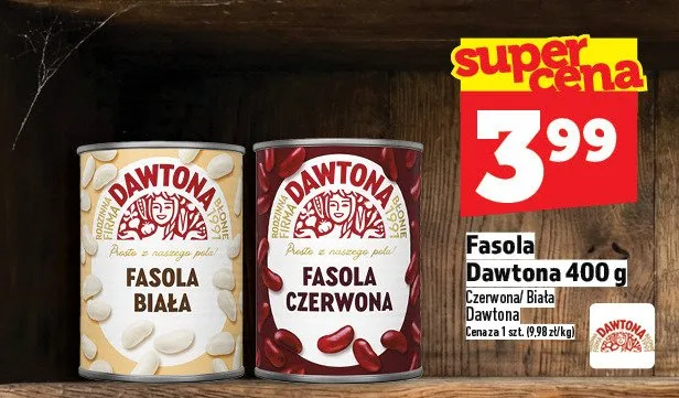 Fasola czerwona promocja w TOPAZ