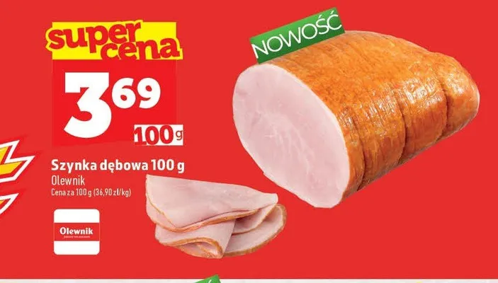 Szynka dębowa Olewnik promocja w TOPAZ