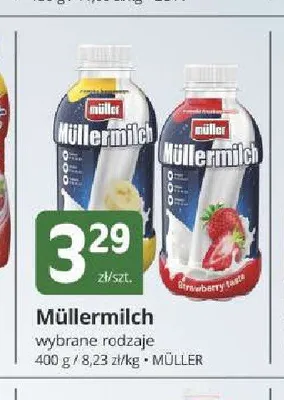 Napój mleczny Müllermilch Müller promocja w Marketvita