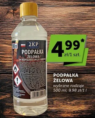 Podpałka żelowa 2KP promocja w Groszek