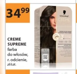 Farba do włosów Schwarzkopf Creme Supreme promocja w Drogerie Laboo
