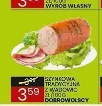 Szynkowa tradycyjna z Wadowic Dobrowolscy promocja w Wafelek