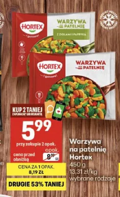 Warzywa na patelnię z ziołami i papryką Hortex promocja w Delikatesy Centrum