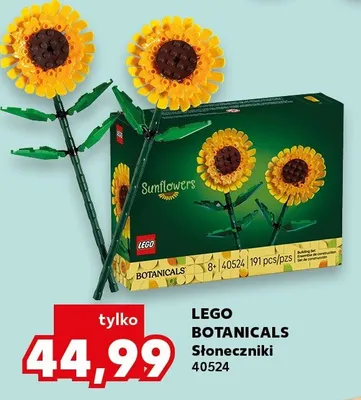 Klocki Botanicals Słoneczniki 40524 promocja w Kaufland