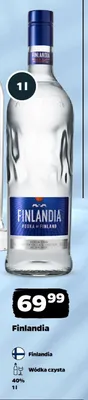 Wódka czysta Finlandia promocja w Netto