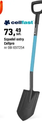 Szpadel ostry Cellpro Cellfast promocja w OBI